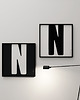 grafiki i ilustracje LITERA "N" - grafika 50x50 2