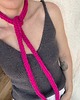 apaszki Choker sznur z wełny merino Kokarda 3