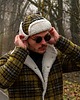 czapki i kapelusze męskie Ciepła Czapka W Stylu Aviator Z Nausznikami 3