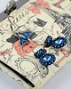 kolczyki - inne Geometric wings navy 2