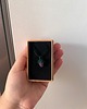 wisiory Handmade naszyjnik z koralików z plecionym owocem fioletową jeżyną 1