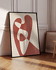 plakaty Plakat Red abstract no.1 2