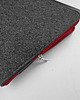etui na laptopa ETUI NA LAPTOPA Filcowy pokrowiec bordo zamek 2