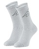 skarpetki damskie Szare skarpetki długie WAVE SUN bawełniane, surferskie, unisex, sportowe 1
