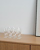 szklanki i kieliszki Komplet kieliszków kryształowych, duński design, lata 70, produkcja: Dania 5