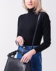 torby na ramię Torba skórzana - shopper - czarny (7145) 5