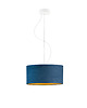 lampy wiszące Dekoracyjna lampa wisząca z welurowym abażurem HAJFA VELUR fi - 30 cm 3