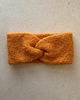 opaski do włosów Opaska z alpaki i jedwabiu pomarańczowa 1