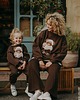 dziewczynka - inne Dres oversize Cynamonka Teddy 4