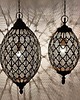 lampy wiszące Lampa wisząca Nero, czarna, druciana, 75 cm 1