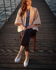marynarki damskie Ukli - Kolorowe tkane kimono 1