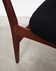krzesła Komplet czterech krzeseł tekowych, duński design, lata 60, produkcja: Dania 6