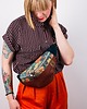 saszetka nerka Nerka z korka w kwiaty vintage KWIATOWA NOSTALGIA 1