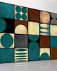 obrazy OBRAZ NA PŁÓTNIE - ABSTRAKCJA - 100x70cm 3