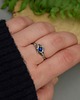 pierścionki - różne Pierścionek regulowany lapis lazuli wire wrapping 4