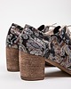 półbuty damskie PÓŁBUTY OKSFORDKI NA 6 CM SŁUPKU - SKÓRA NATURALNA - MODEL 251 - KOLOR BOHO 5