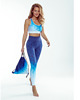 legginsy Zestaw sportowy Legginsy, Top i Worek Active Blue 7