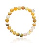 bransoletki z kamieni naturalnych Bransoletka Essential Earth, naturalny agat i srebro 925 4