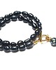 chokery Pearls /navy blue/ perły naturalne vol. 6-choker 2