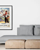 grafiki i ilustracje PLAKAT Mont Blanc, retro poster góry, Francja 1