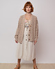 kardigany damskie Bawełniany kardigan, NATURAL BEIGE 5