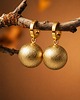 kolczyki pozłacane Alloys Collection /Ball gold/ - kolczyki 8