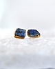 kolczyki pozłacane Kolczyki Sztyfty Lapis Lazuli 4
