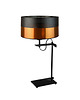 lampy stołowe Srebrna lampka nocna do sypialni w stylu glamour ALASKA GLAM 3