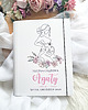 ubrania ciążowe Duża TECZKA CIĄŻOWA dla przyszłej mamy z imieniem prezent BABY SHOWER 2