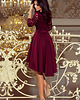 sukienki mini damskie 210-13 NICOLLE - sukienka  - ŚLIWKOWA 1
