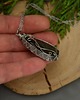 wisiory Wisior kolorowy labradoryt wire wrapping 6
