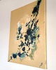 obrazy POCZĄTEK II  70x90 cm Akryl na płótnie Duży obraz abstrakcyjny do salonu 3