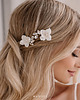 Ślubne ozdoby do włosów Kwiatki z kryształkami ozdoba ślubna do włosów spinki kokówki ślubne 2