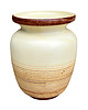 wazony Ceramiczny wazon VEB Haldensleben, Niemcy, lata 50. 9