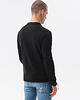 bluzy męskie Bluza męska rozpinana bez kaptura - czarna V5 B1071 4