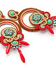 kolczyki soutache Jesienne boho kolczyki 4 1