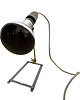 lampy stołowe Przemysłowa lampa stołowa, grzewcza Wally Ball Niemcy, lata 60. 5