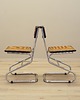 krzesła Komplet dwóch krzeseł, Bauhaus design, lata 60, produkcja: Włochy 3