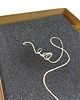 notatniki i albumy Notes Potret kobiety Gold 14x20.5 cm z pudełkiem 200 stron w linie 1