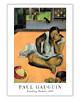 plakaty Plakat reprodukcja Paul Gauguin 'Brooding Woman' 1