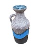 wazony Ceramiczny wazon z uchem, fat lava, Strehla Keramik, Niemcy, lata 70. 1