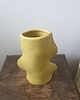 wazony Wazon  rzeźba Fluxo żółty średni ceramika wys 17 cm 3