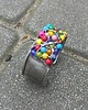 bransoletki wire wrapping Cukiereczki - bransoletka regulowana 4
