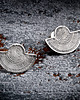kolczyki wire wrapping Srebrne kolczyki egipskie 1