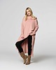 bluza z kapturem damska Bluza TOKYO  brudny róż 2