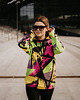 bluza z kapturem damska Damska Bluza Expres Zamek DR.CROW Abstract G 1