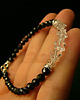 bransoletki z kamieni naturalnych Bransoleta Amulet - Diament Herkimer Turmalin 1