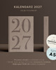 kalendarze i plannery Kalendarz 2027 - minimalistyczny planer tygodniowy PaperDesk  M 1