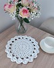 podkładki do kuchni Podkładka ze sznurka szydełkowa okrągła 26cm 2