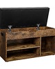 komody Szafka Drewniana Na Buty Półka na Buty z Siedziskiem Loft 2